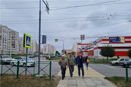 В Новочебоксарске новые знаки, светофоры и дорожная разметка