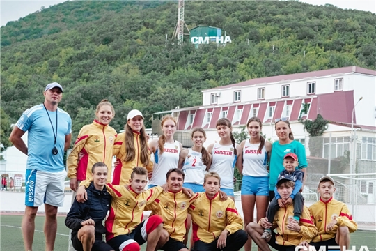 Команда Цивильской СОШ № 1 — победитель Президентских спортивных игр
