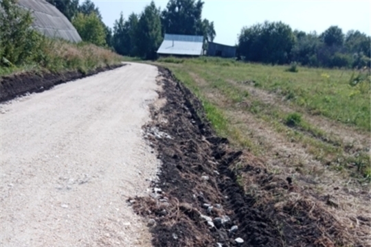 Новости поселений: В с. Ряпино завершен ремонт автомобильной дороги к объектам сельскохозяйственного назначения