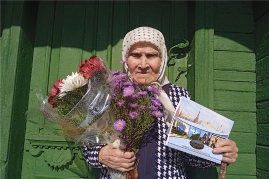 Новости поселений: 90-летний юбилей отметила труженица тыла из с. Напольное Мария Михайловна Вдовкина