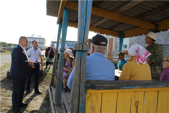В Шемуршинском сельском поселении прошел сход граждан