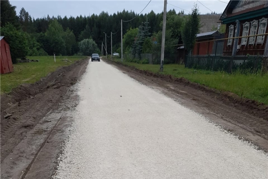 Завершены ремонтные работы дороги в Торханском  сельском поселении