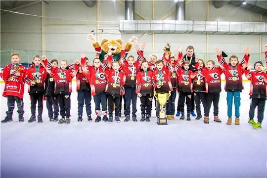 Юные хоккеисты команды «Сокол-2012» - победители межрегионального турнира в Казани