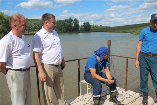 На берегу водоема у деревни Анаткасы появится место для купания