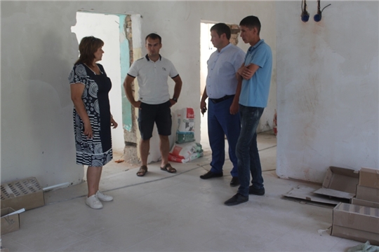 Объекты капитального ремонта находятся на постоянном контроле руководства администрации Урмарского района