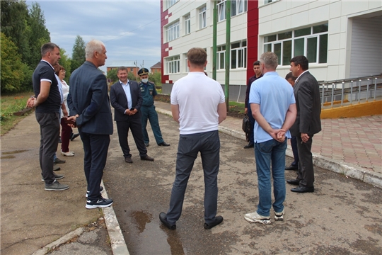 Приемка Урмарской школы и детского сада "Солнышко" д. Кудеснеры