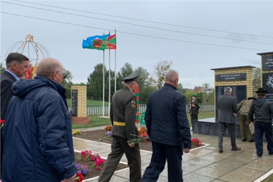 Открытие нового памятника участникам в Великой Отечественной войны в деревне Шихабылово