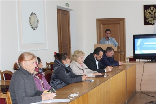 Члены Общественной палаты республики провели  организационное совещание с общественными наблюдателями Урмарского района