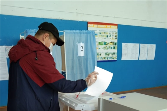 В Урмарском районе по состоянию на 19 часов 30 минут проголосовало 66,68% избирателей
