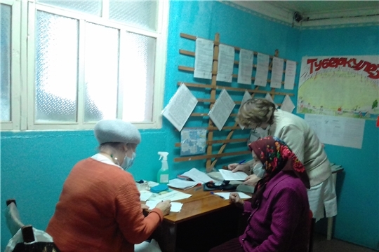 Привились пожилые граждане Кульгешского сельского поселения