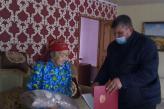 Жительница села  Мусирмы Н.М. Михайлова  отметила свое 90-летие