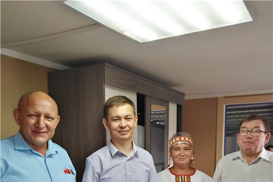 Торжественное открытие здания Большесундырского ветеринарного участка Ядринского района