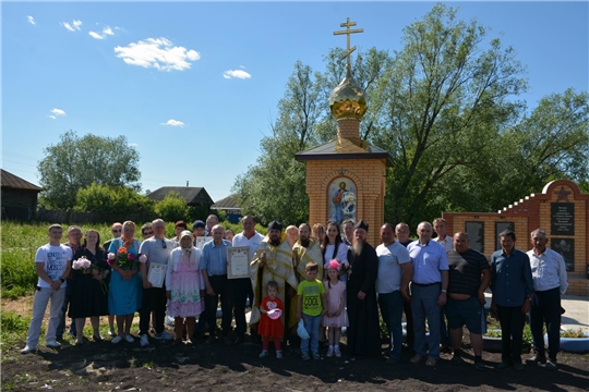 В деревне Синъял-Яуши состоялось торжественное открытие часовни