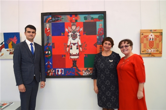 Делегация Вурнарского района приняла участие в юбилейной выставке Праски Витти в Чебоксарах