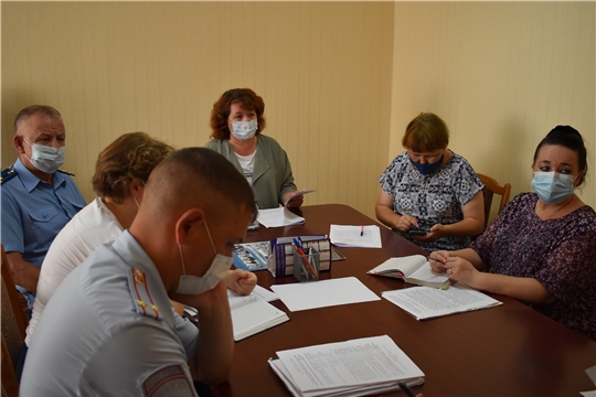 Заседание Комиссии по профилактике правонарушений в Ядринском районе Чувашской Республики