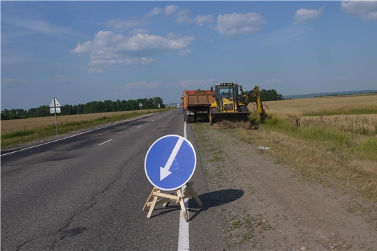 Начато строительство автоматического пункта весового контроля на автодороге «Никольское — Ядрин — Калинино» 