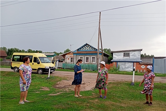 Мобильная бригада в Хочашевском сельском поселении