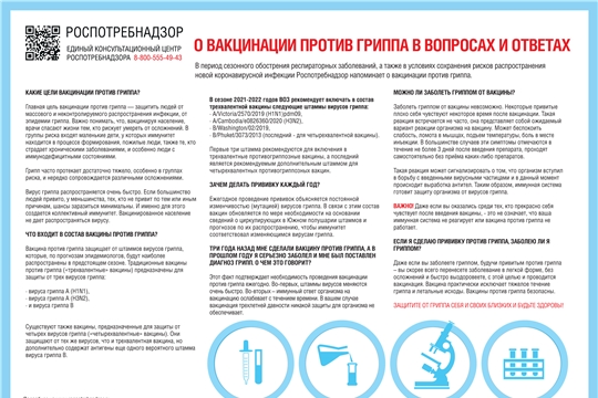 О вакцинации против гриппа в вопросах и ответах