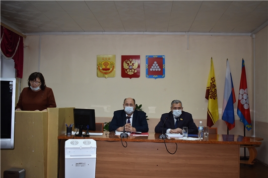 Состоялось одиннадцатое очередное заседание Ядринского районного Собрания депутатов