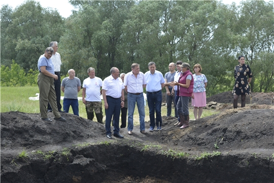 Раскопки в Большетаябинском городище