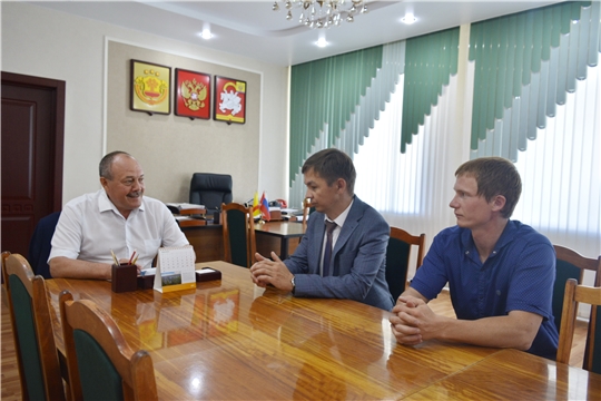 Встреча с руководителем Госветслужбы Чувашии Константином Викторовым