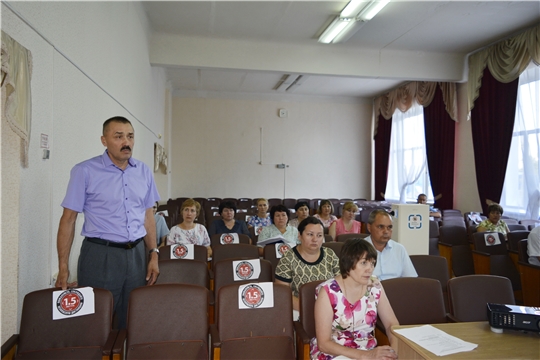 Заседание оргкомитета по проведению XII Дня главы и муниципального служащего муниципального образования Чувашской Республики