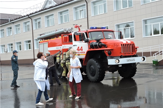 Проведена объектовая тренировка на базе БУ «Яльчикская ЦРБ» Министерства здравоохранения Чувашии