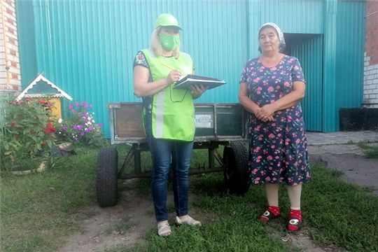 Сельскохозяйственная микроперепись в Яльчикском районе продолжается