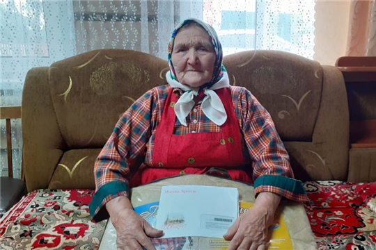 90-летие отмечает труженица тыла, ветеран труда Калерия Валентиновна Кирпичева