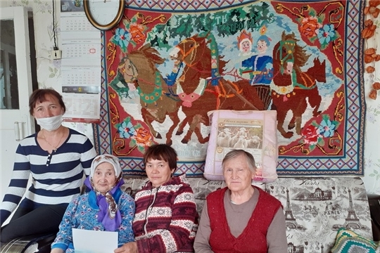 Жительнице д. Новопоселенная Таяба Ивановой Наталии Ильиничне исполнилось 95 лет