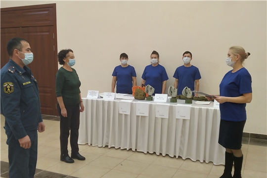 Тренировка по гражданской обороне продолжается
