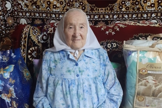 90-летие отметила труженица тыла, ветеран труда Валишева Рашидя Фазельзяновна