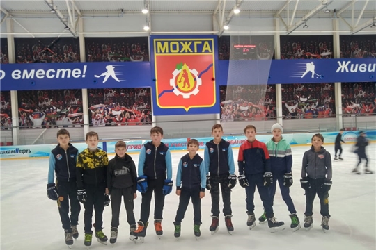 Юные хоккеисты д. Яманчурино побывали в недельном хоккейном сборе в Удмуртии