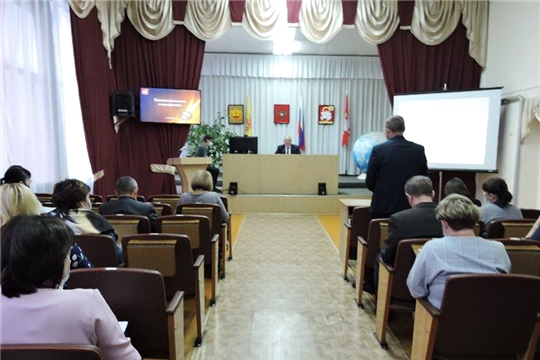 Еженедельное совещание в администрации Яльчикского района