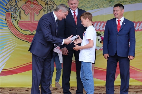 В Янтиковском районе состоялось торжественное вручение паспортов гражданина Российской Федерации