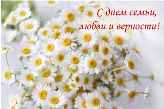 Поздравление главы Янтиковского района Александра Шакина с Днем семьи, любви и верности