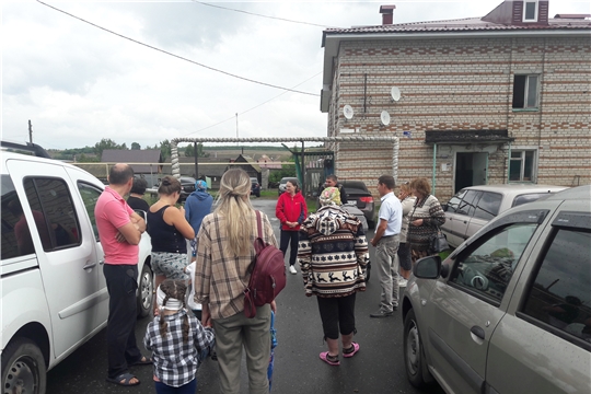 Состоялась встреча с жителями многоквартирных домом территории РТП