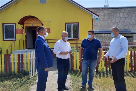 Янтиковский район посетил и.о. первого заместителя министра здравоохранения Чувашии Алексей Кизилов