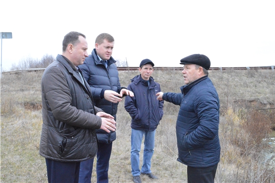 Вопрос капремонта ГТС на реке Ута возле д. Бахтиарово обсужден с выездом на место