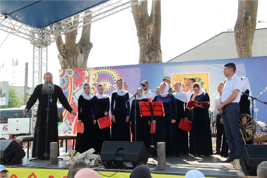 Тюменский православный хор имени старца Николая Гурьянова посетил Цивильск с концертом