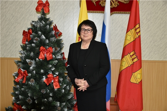 Поздравление главы администрации Алатырского района Н.И. Шпилевой с Новым годом и Рождеством Христовым