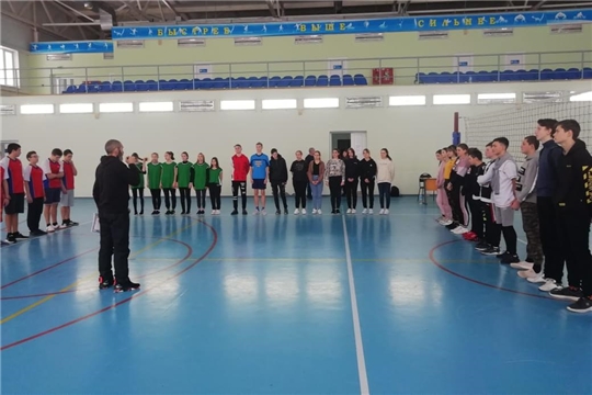 В Алатырском районе прошел чемпионат Школьной волейбольной лиги