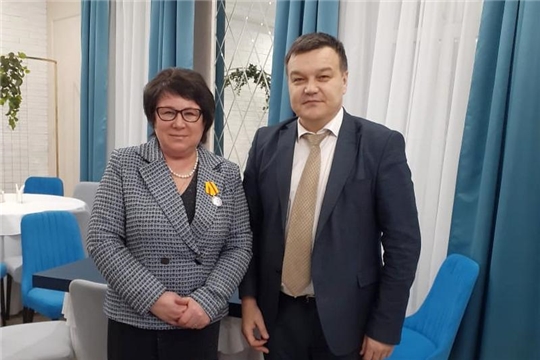 Шпилевая Нина Ивановна награждена медалью ордена «За заслуги перед Чувашской Республикой»