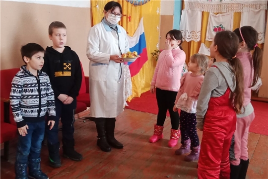 Познавательно – спортивную программу «Здравствуй, доктор Айболит» провели в Иваньково-Ленинском СДК