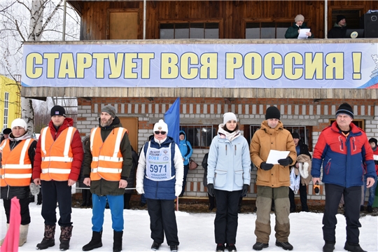 В Алатырском районе прошел муниципальный этап «Лыжня России-2022»