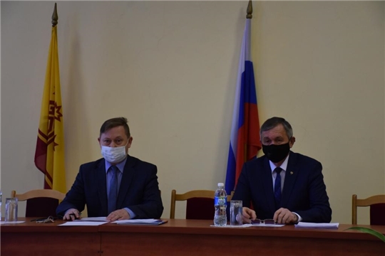 Состоялось XII очередное заседание Собрания депутатов Аликовского района седьмого созыва.
