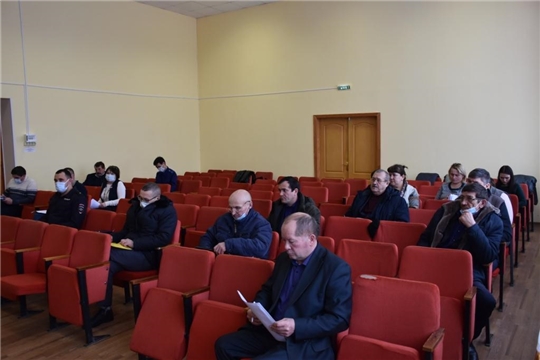 Состоялось заседание антитеррористической комиссии Аликовского района