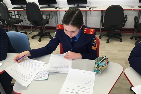 Учащиеся МАОУ «Чувашско-Сорминская СОШ»- участники школьного этапа проекта «Без срока давности».