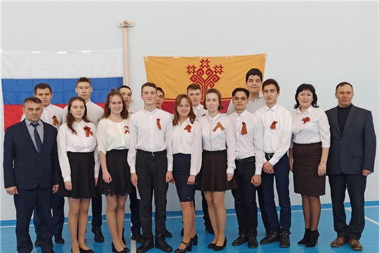 В Таутовской школе прошел традиционный конкурс «Смотр строя и песни», посвященный Дню Защитника Отечества