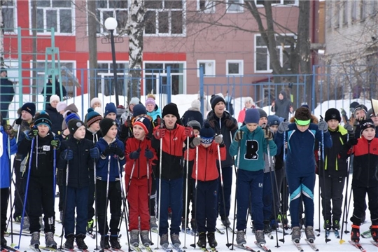   В Аликовском районе состоялся спортивный праздник «Лыжня России – 2022»